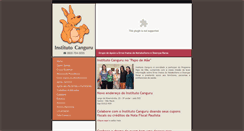 Desktop Screenshot of institutocanguru.org.br