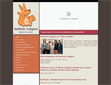 Tablet Screenshot of institutocanguru.org.br